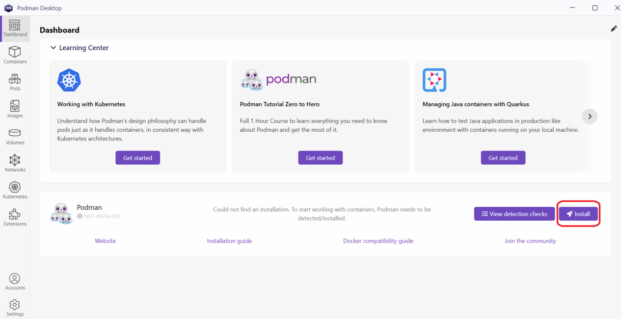 Installing Helical Insight using Podman
