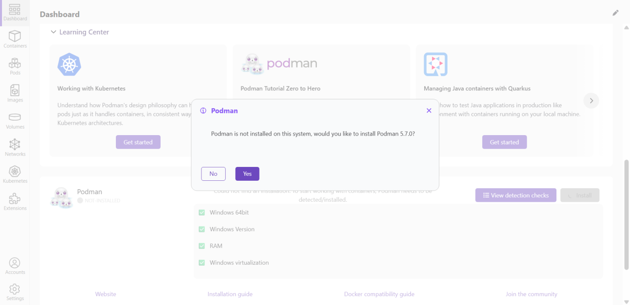 Installing Helical Insight using Podman