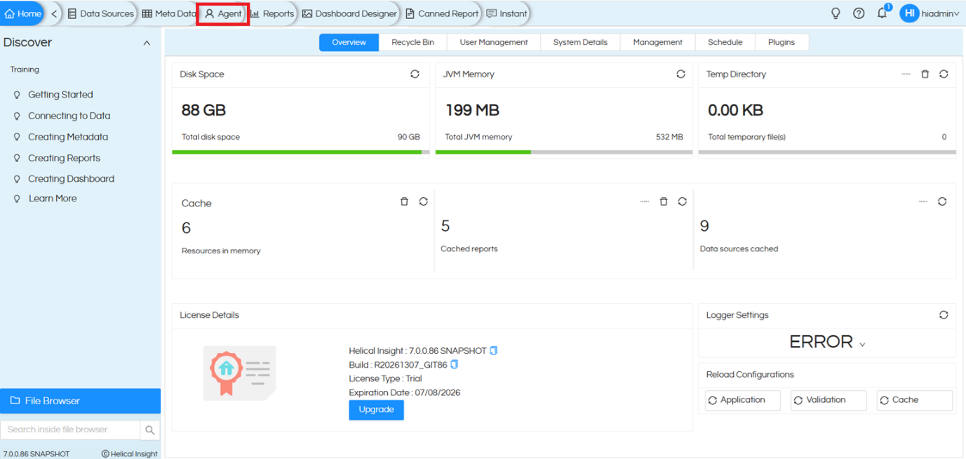 Instant BI: AI Powered Analytics : Agent Creation