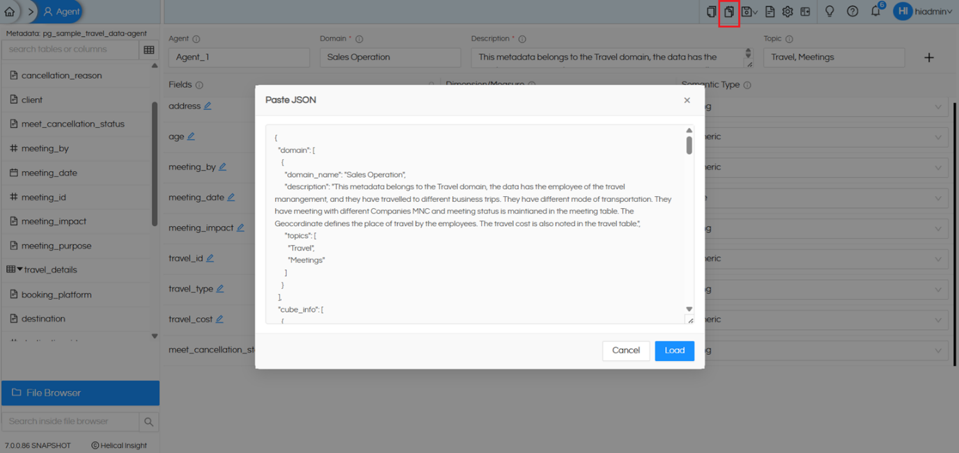 Instant BI: AI Powered Analytics : Agent Creation