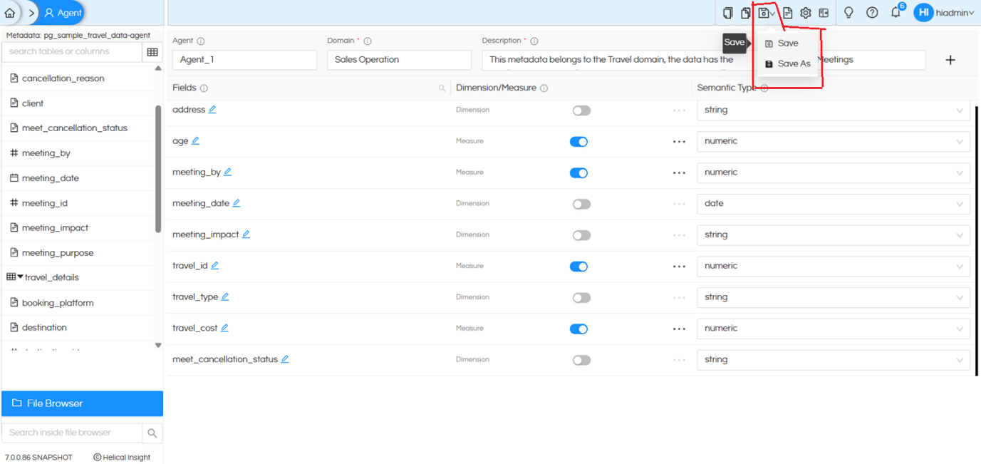 Instant BI: AI Powered Analytics : Agent Creation