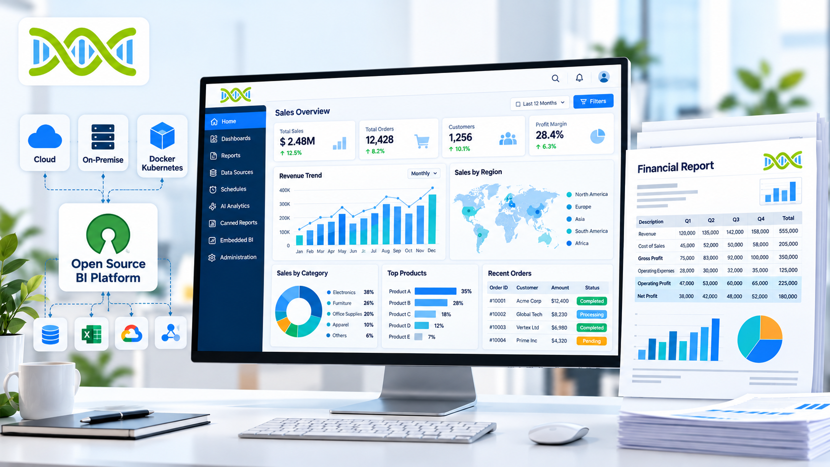 Open Source Free Alternative to Tableau