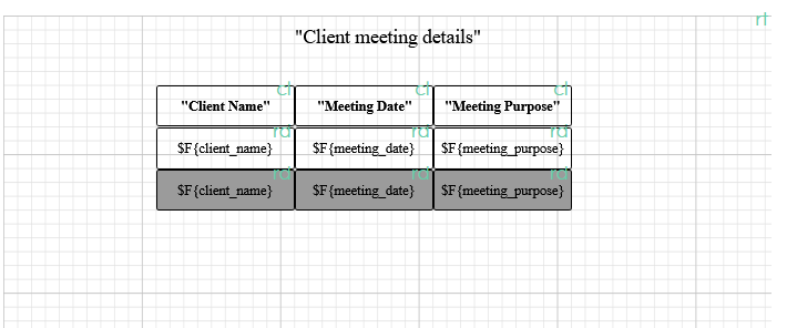 Row Banding in Canned Reporting