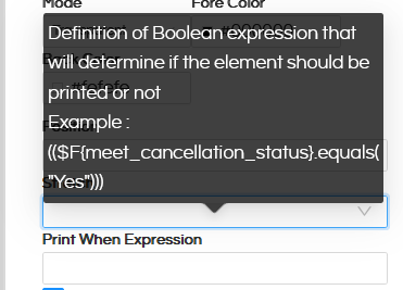 Usage of Crosstab Component in canned Reporting