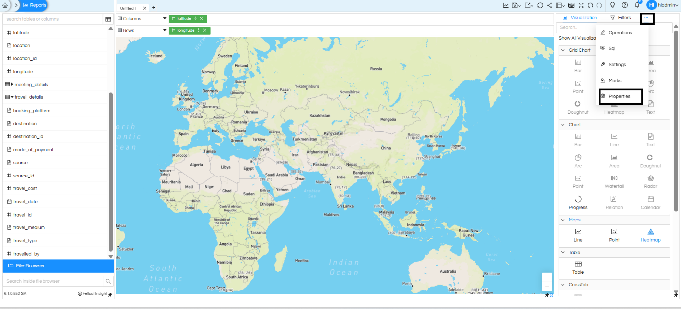 Usage of Shapes in Maps