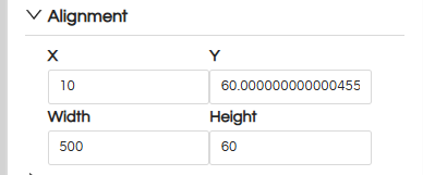 Usage of Table Component in canned Reporting