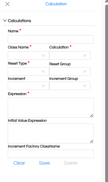 Usage of Table Component in canned Reporting