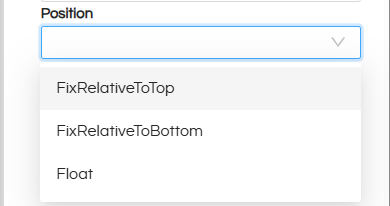 Usage of Table Component in canned Reporting
