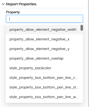 User Defined Properties – Helical Insight Canned Reports