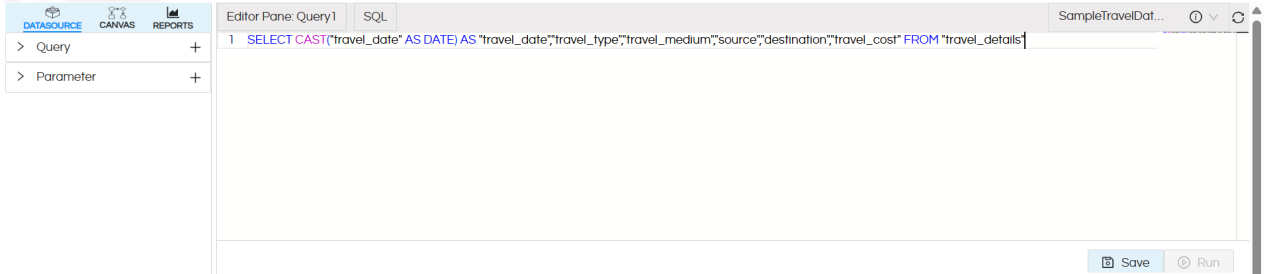 Using Date Picker as an Input Parameter/Filter in Canned Reporting