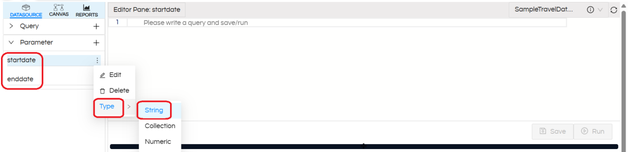 Using Date Range Picker as an Input parameter/Filter in Canned Reporting
