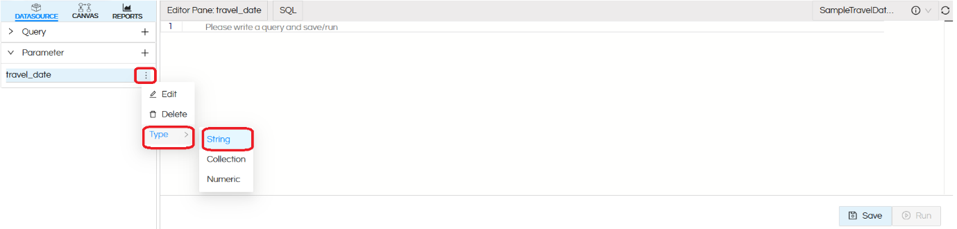 Using Date Time Picker as an Input Parameter/Filter in Canned Reporting
