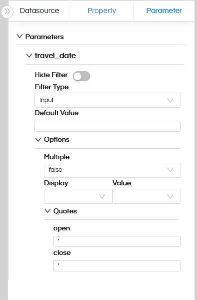 Using Date Time Picker as an Input Parameter/Filter in Canned Reporting