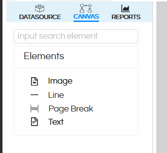 Using Image component in Canned Reporting