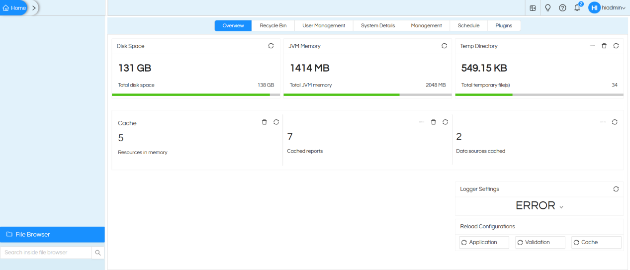 White labeling : Helical Insight v 5.0+